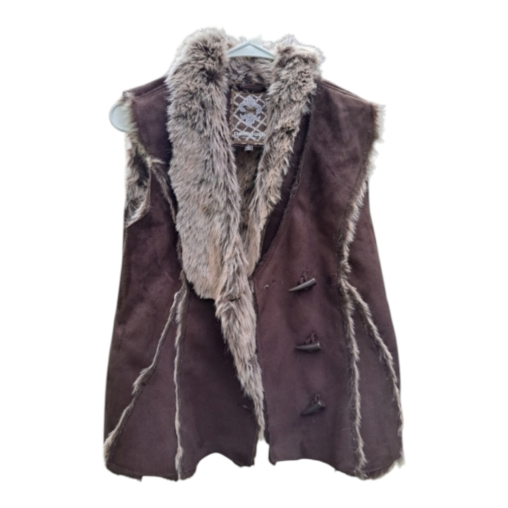 Bohemian suede vest